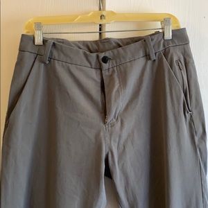 Men’s grey Lululemon Commission Pants 32